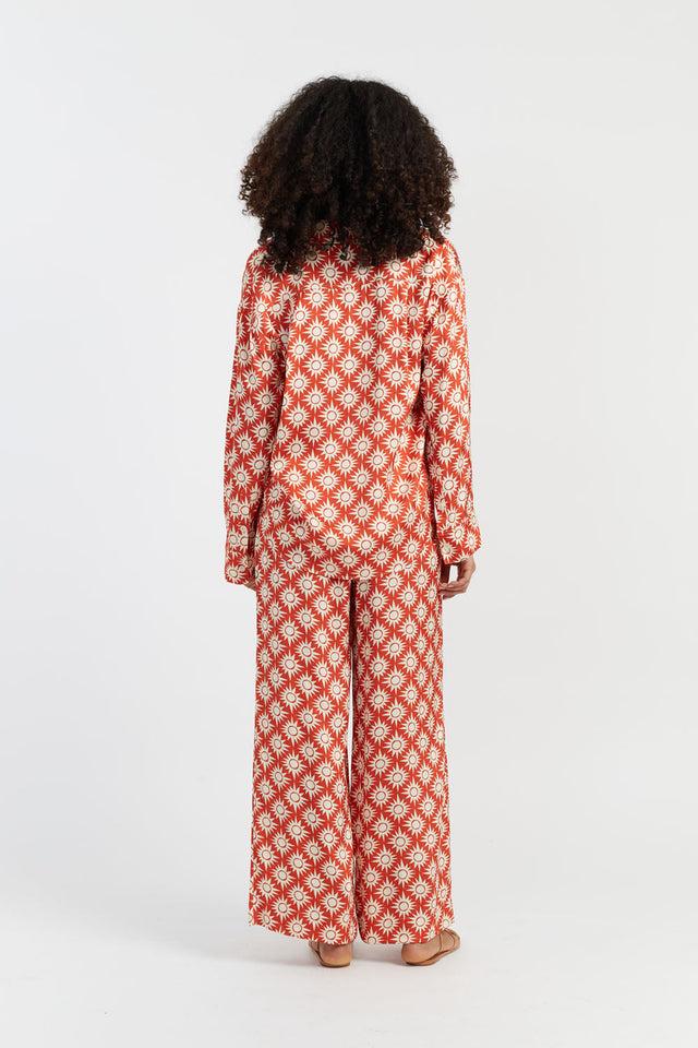 Chinti And Parker Terracotta Laura Whitmore Paradise Shirt