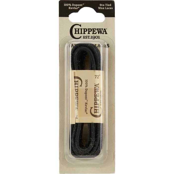chippewa Boot Laces 72 Black Kevlar