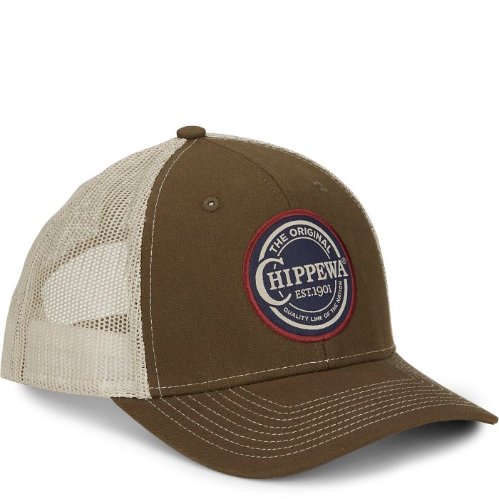 chippewa Circle Crest Trucker Hat