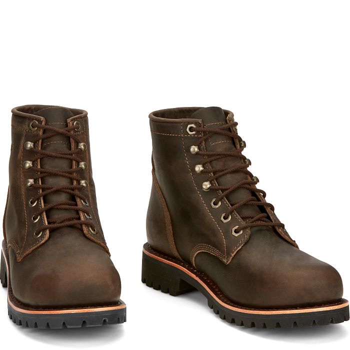chippewa Classic 2.0 6" Steel Toe Lace Up