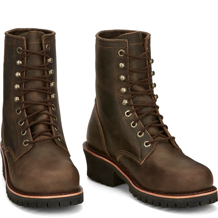 chippewa Classic 2.0 8" Steel Toe Logger