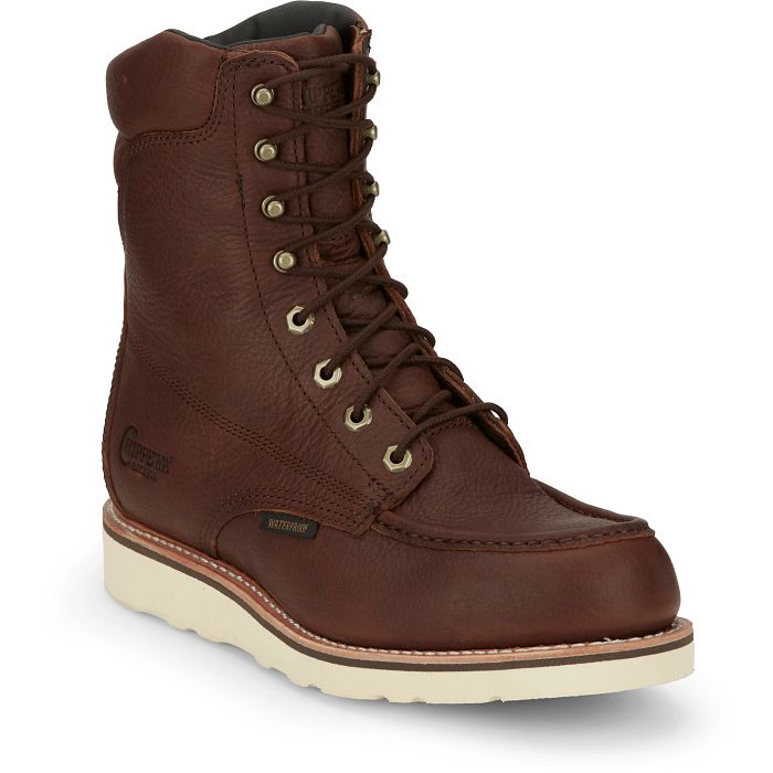 Chippewa Edge Walker 8" Waterproof Lace Up Wedge