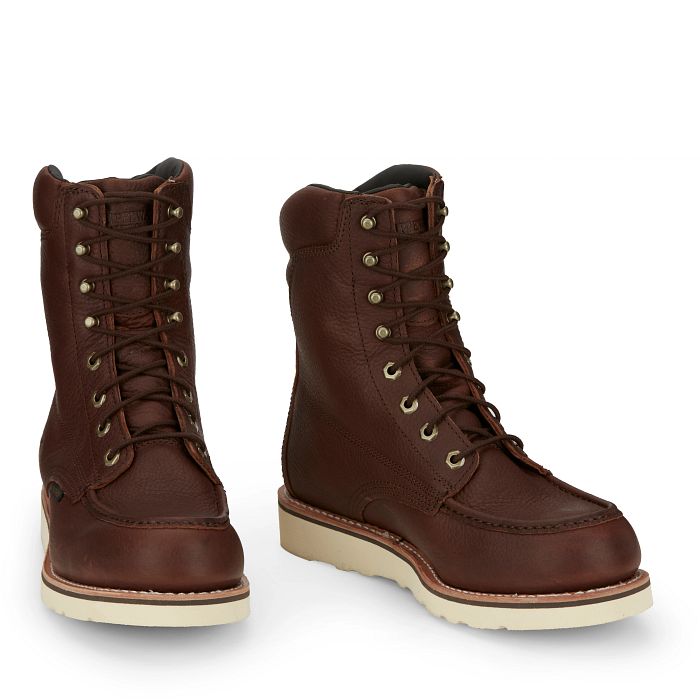 chippewa Edge Walker 8" Waterproof Lace Up Wedge