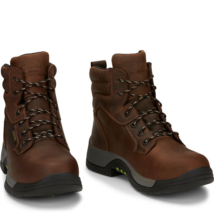chippewa Fabricator 6" Waterproof Comp Toe Hiker