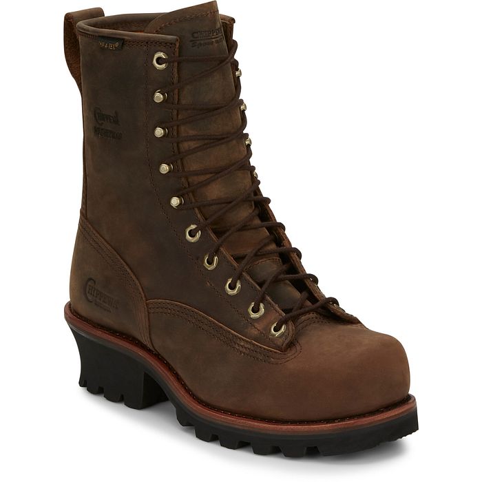 Chippewa Paladin 8" Waterproof Steel Toe Logger