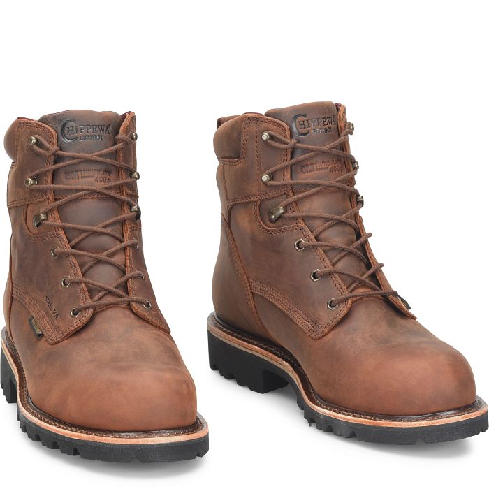 chippewa Super Dna 6" Waterproof Insulated Lace-Up