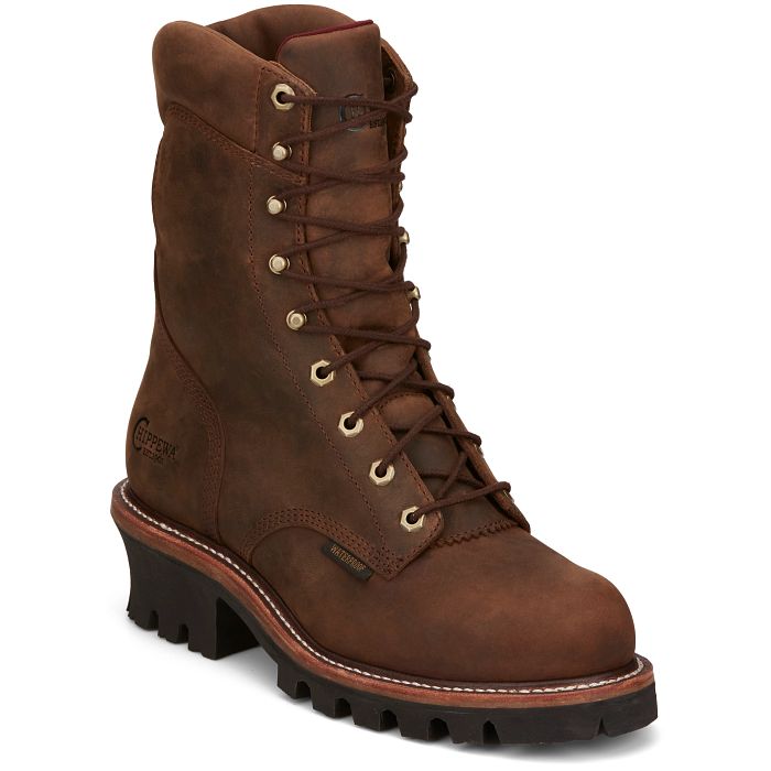 Chippewa Super Dna 9" Waterproof Steel Toe Logger