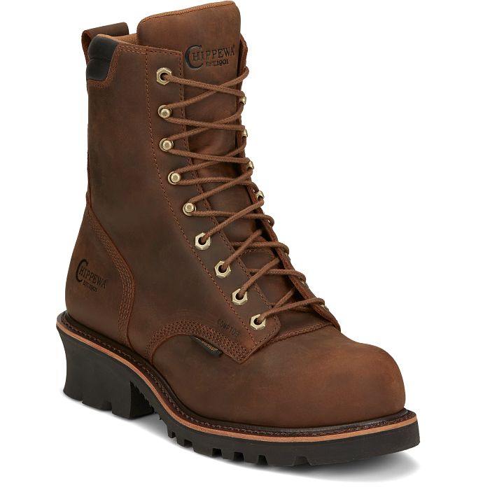 Chippewa Valdor 8" Waterproof Comp Toe Logger