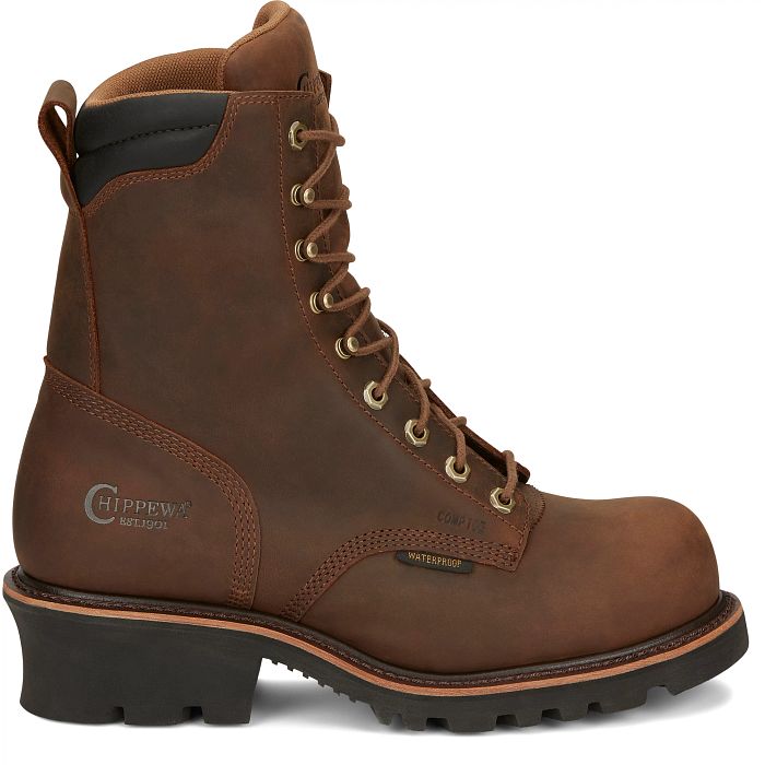 Chippewa Valdor 8" Waterproof Comp Toe Logger