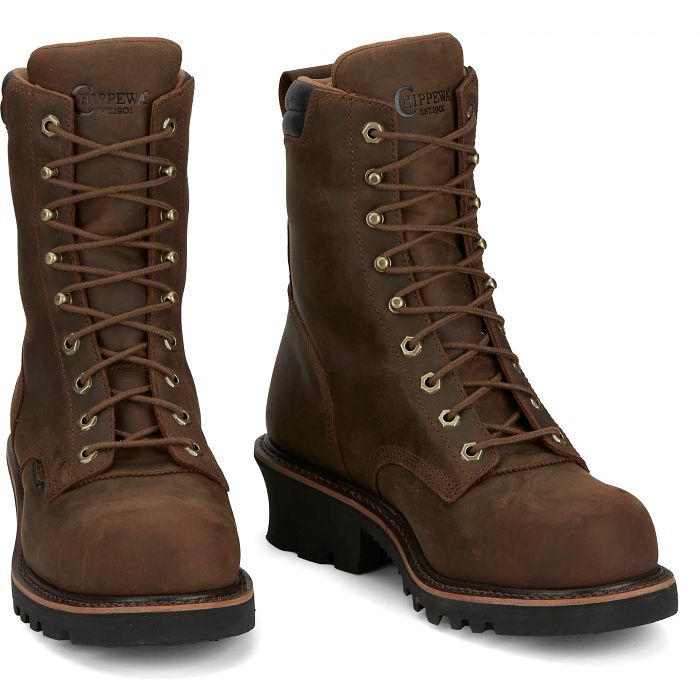 chippewa Valdor 8" Waterproof Comp Toe Logger
