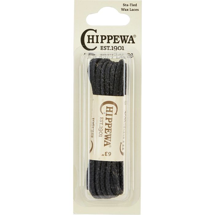 chippewa Work Boot Laces - 63 Black