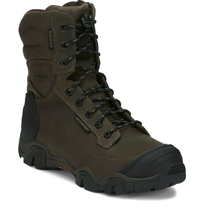Chippewa Cross Terrain 8" Waterproof Insulated Nano Comp Toe Hiker