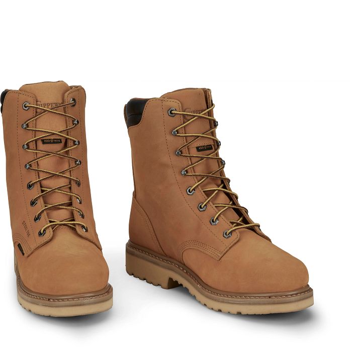 chippewa Northbound 8" Waterproof Insulated Steel Toe Lace Up