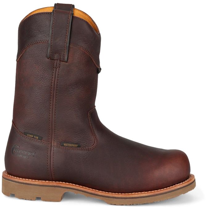 Chippewa Serious Plus 10" Waterproof Nano Comp Toe Met Guard Puncture Resisting