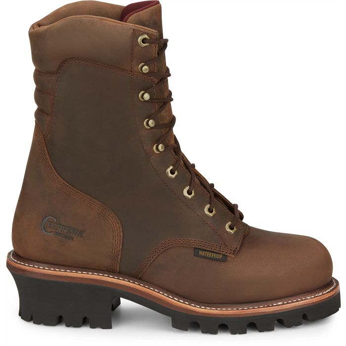 Chippewa Super Dna 9" Waterproof Steel Toe Insulated Logger