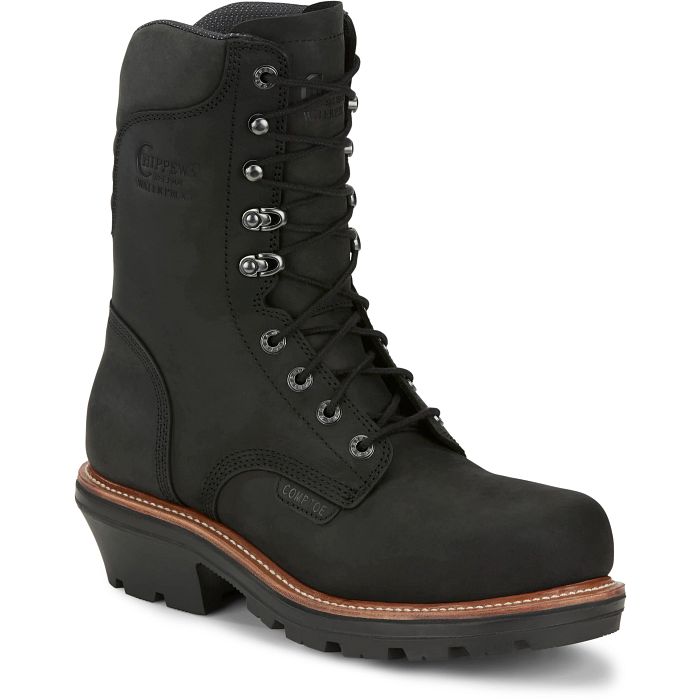 Chippewa Thunderstruck 9" Waterproof Nano Comp Toe Logger