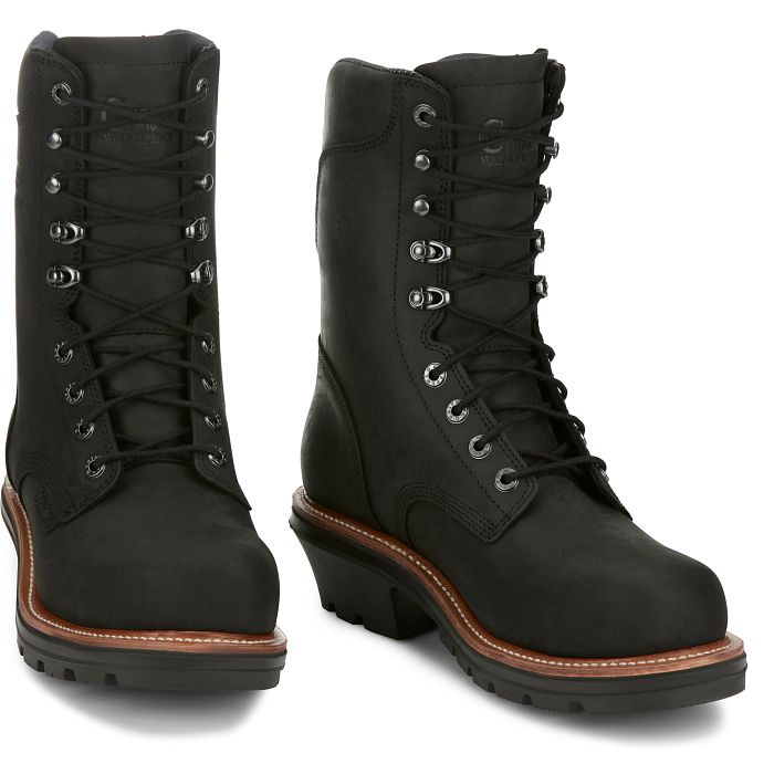 chippewa Thunderstruck 9" Waterproof Nano Comp Toe Logger