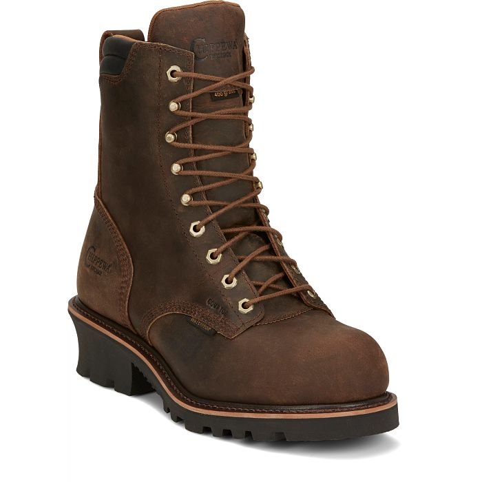 Chippewa Valdor 8" Waterproof Comp Toe Insulated Logger