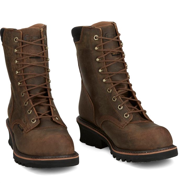 chippewa Valdor 8" Waterproof Comp Toe Insulated Logger