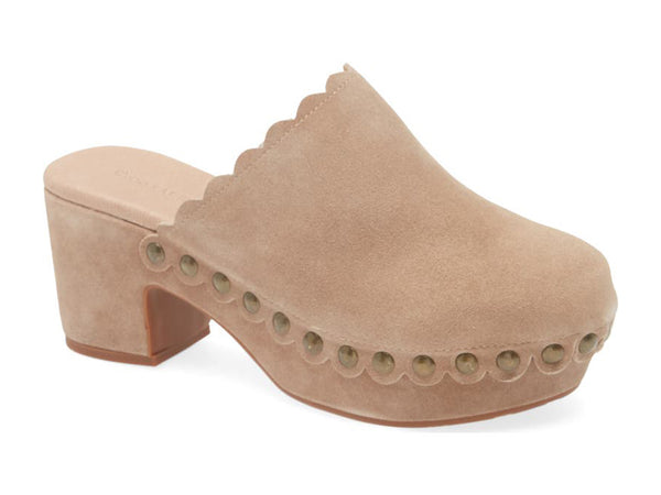 Chocolat Blu Gareth Chocolate Suede-Shearling