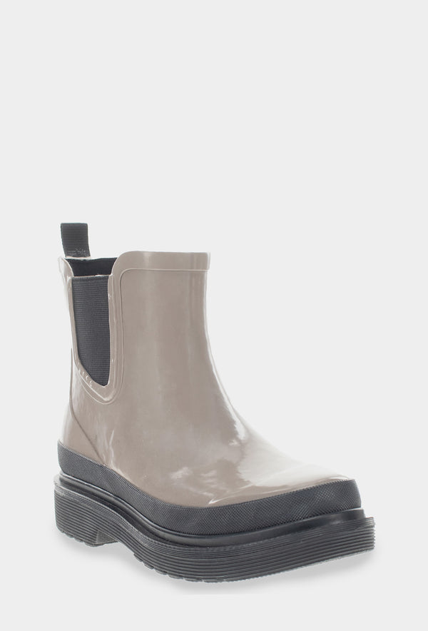 Chooka BALLARD CHELSEA RAIN BOOT - TAUPE
