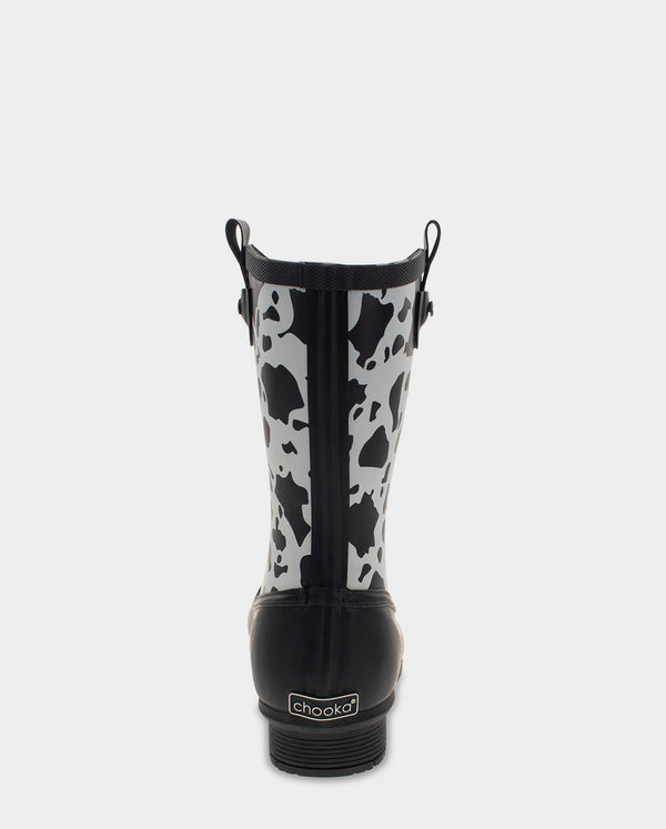 chooka BETSIE MID RAIN BOOT - BLACK