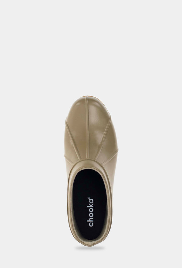 Chooka CLASSIC GLOSS HEEL CLOG - MOSS