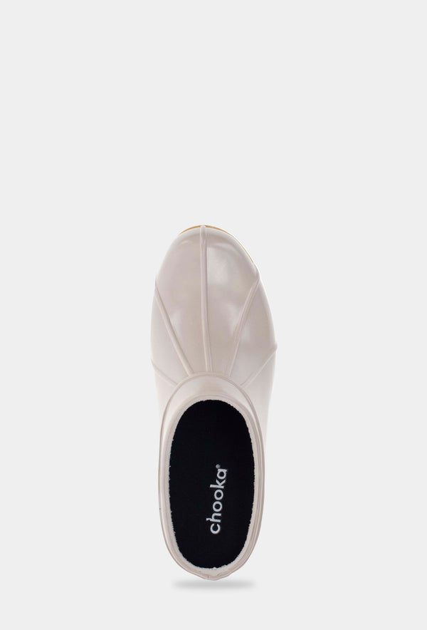 Chooka CLASSIC GLOSS HEEL CLOG - SAND