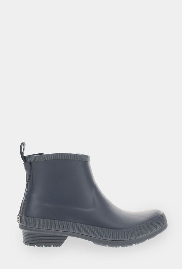 chooka CLASSIC MATTE ANKLE RAIN BOOT - NAVY