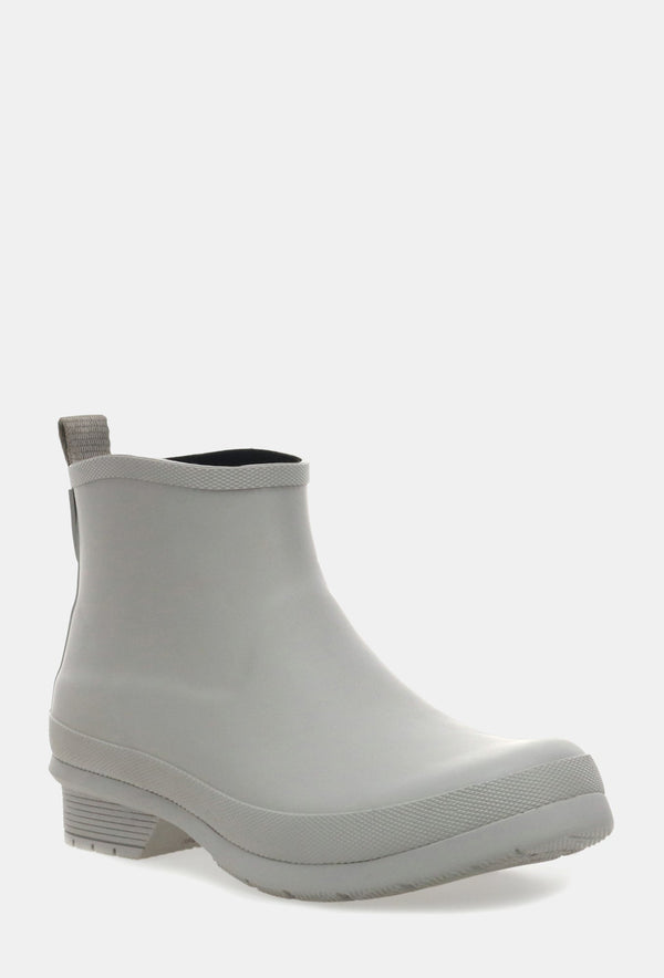 Chooka CLASSIC MATTE ANKLE RAIN BOOT - TAUPE