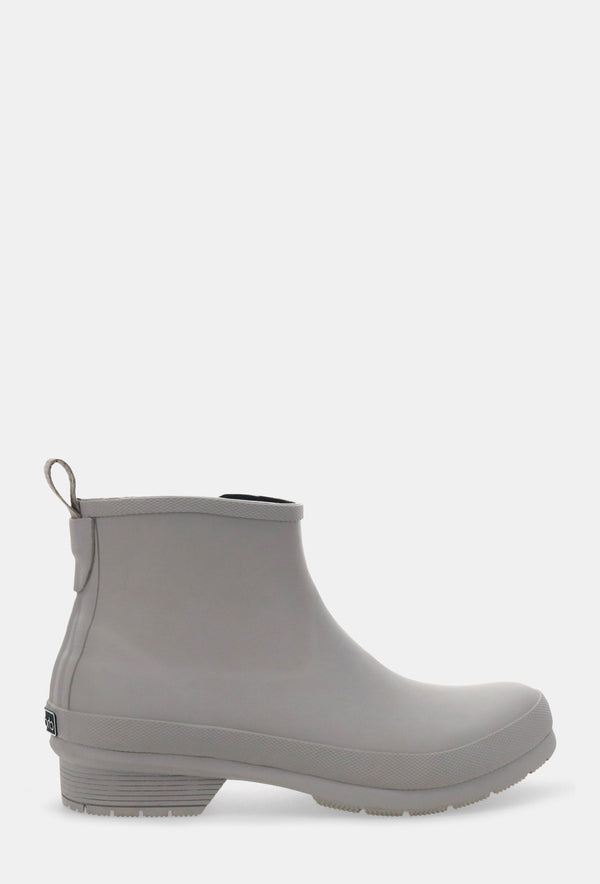 chooka CLASSIC MATTE ANKLE RAIN BOOT - TAUPE