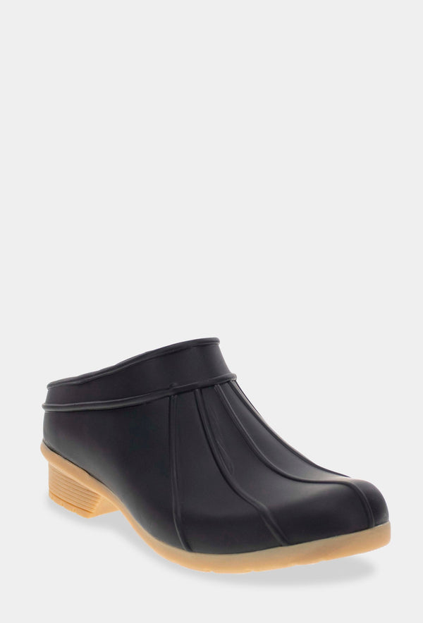 Chooka CLASSIC MATTE HEEL CLOG - BLACK