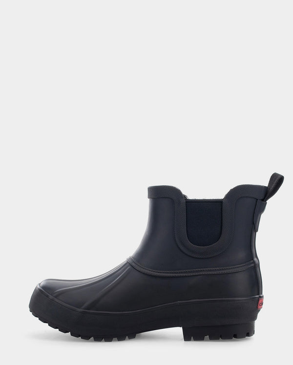 Chooka DUCK CHELSEA RAIN BOOT - BLACK