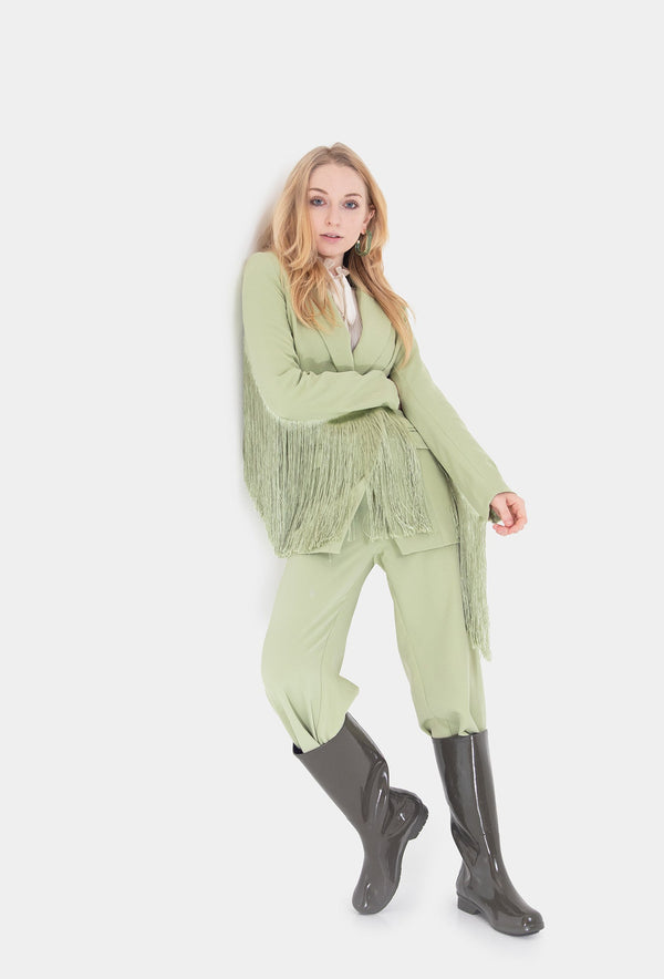 Chooka GLOSS TALL RAIN BOOT - OLIVE