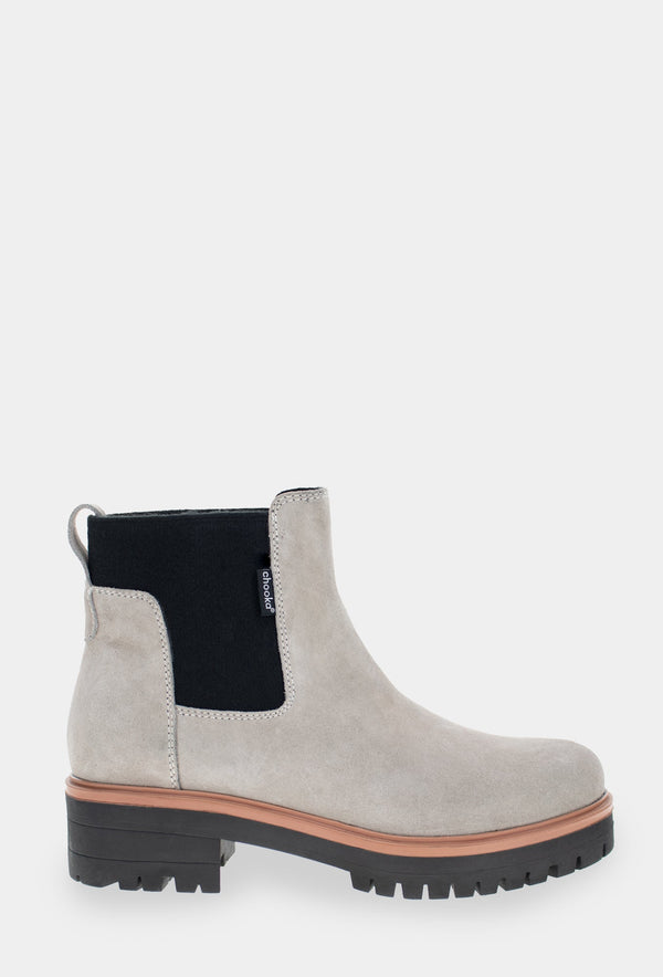 chooka KENSINGTON CHELSEA BOOT- GRAY