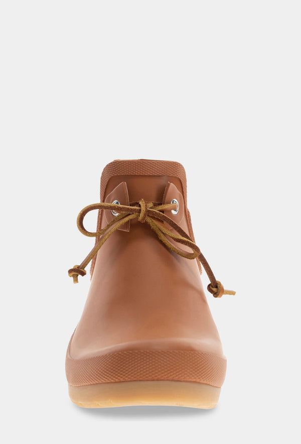 Chooka TIE CHELSEA RAIN BOOT - COGNAC