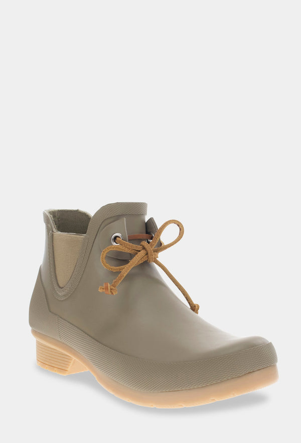 Chooka TIE CHELSEA RAIN BOOT - MOSS