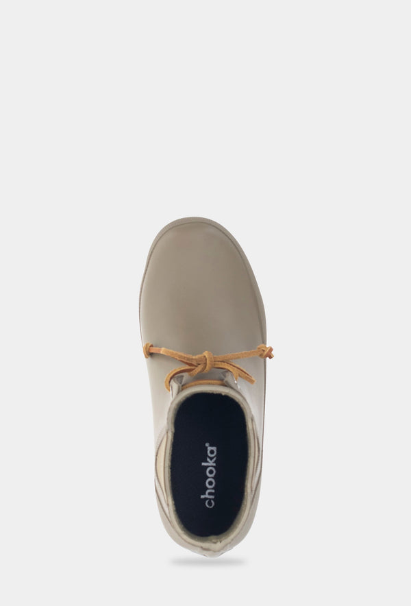 Chooka TIE CHELSEA RAIN BOOT - MOSS