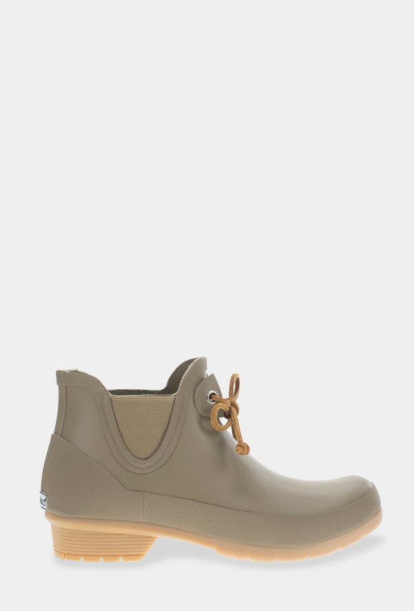 chooka TIE CHELSEA RAIN BOOT - MOSS