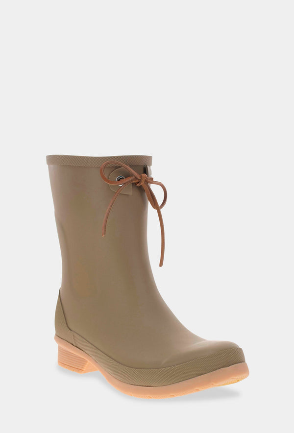 Chooka TIE MID RAIN BOOT - MOSS
