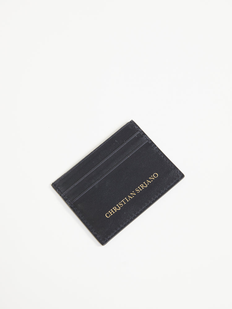 christian siriano Card Holder - Black