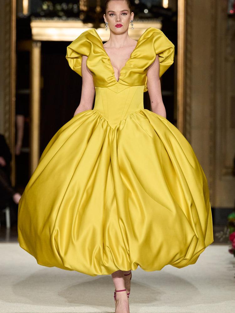 christian siriano Corseted Bubble Dress