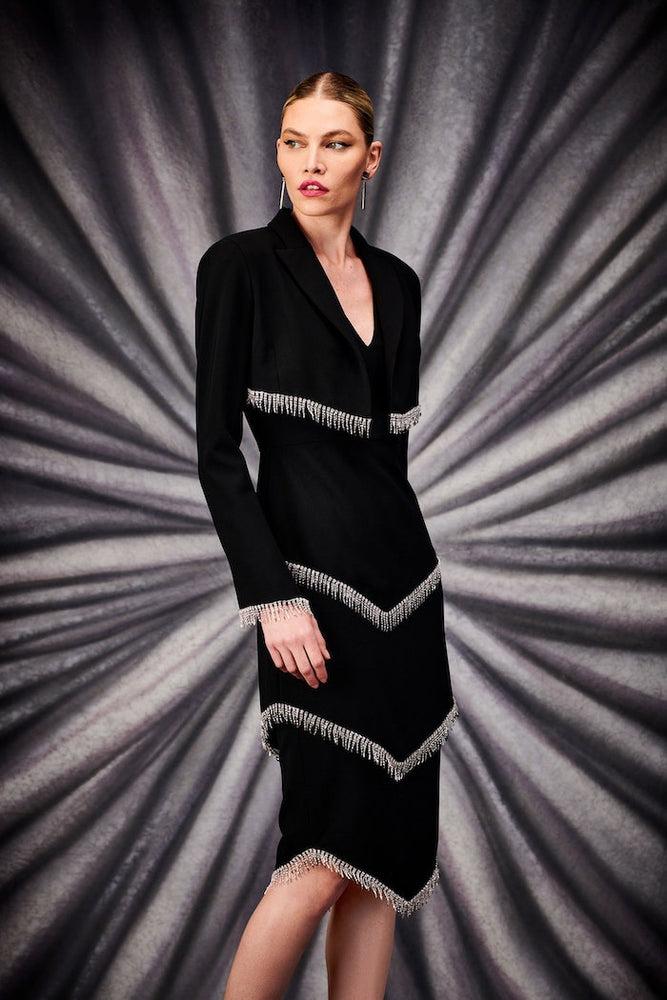 christian siriano Embellished Blazer Dress