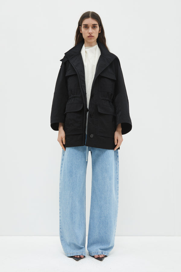 Christian Wijnants Chiku Utility Jacket Black