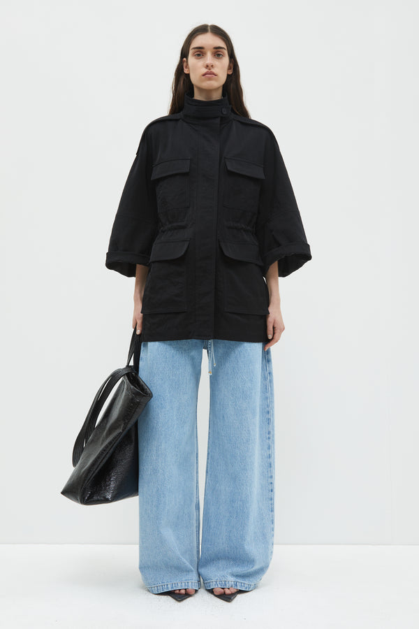 christian wijnants Chiku Utility Jacket Black