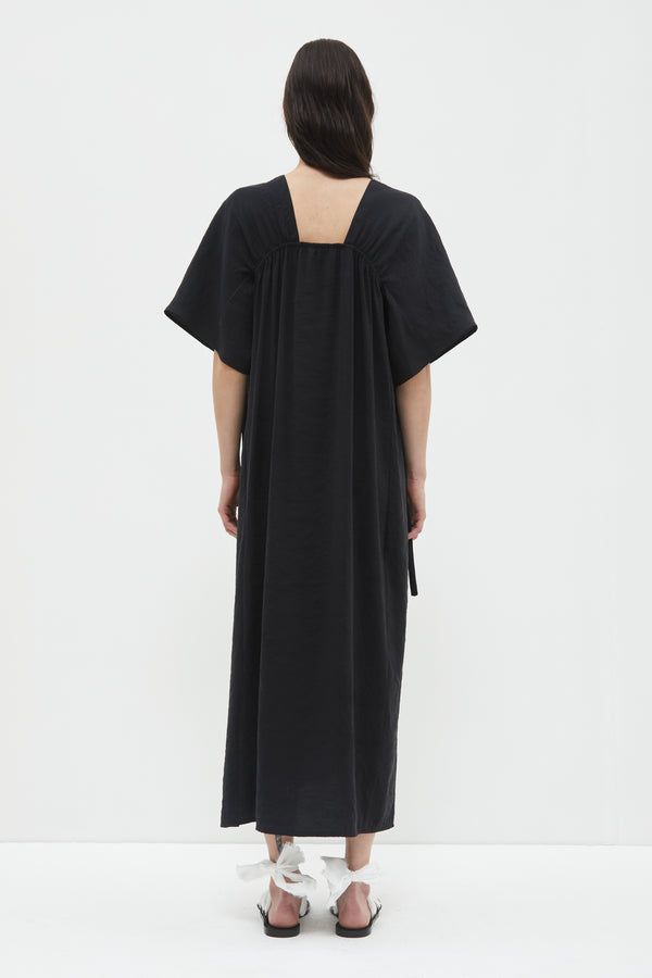 Christian Wijnants Dambira V-Neck Dress Black