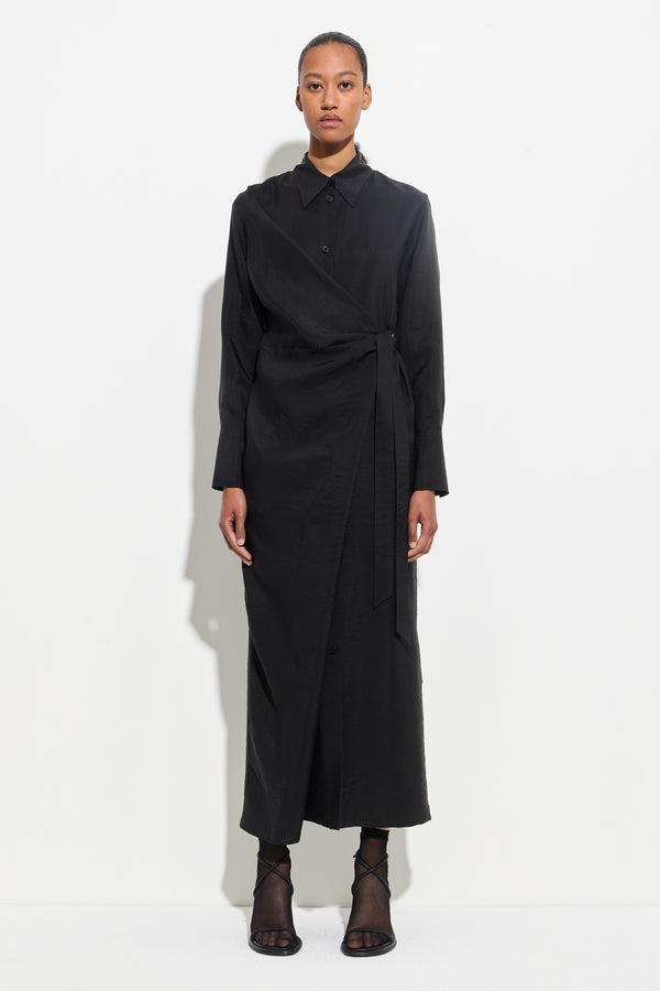 christian wijnants Daya Shirt Dress Black