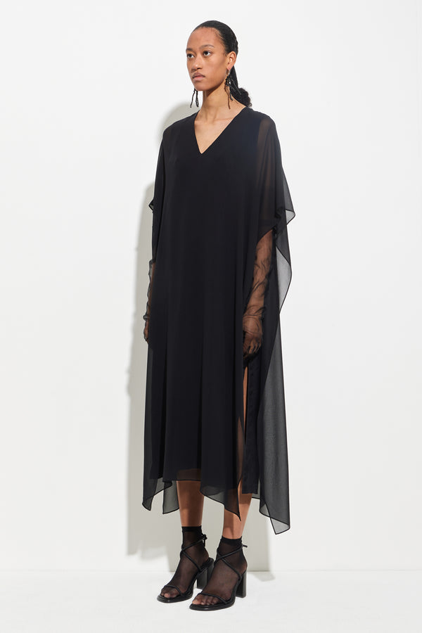 Christian Wijnants Degano V-neck Dress Black