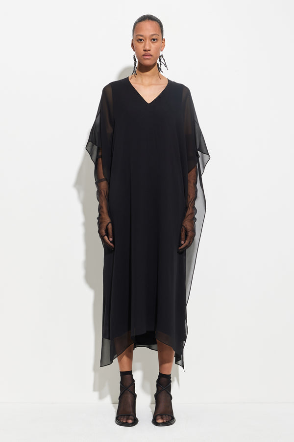 christian wijnants Degano V-neck Dress Black