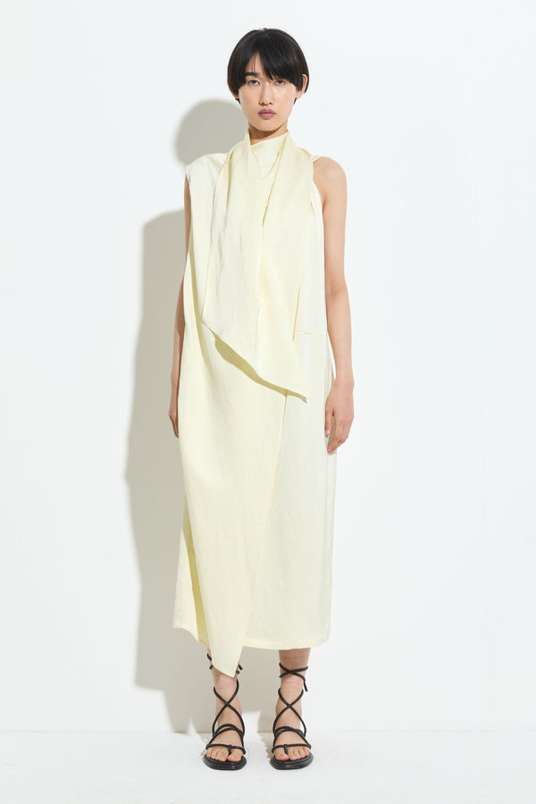 Christian Wijnants Dera Sleeveless Dress Vanilla
